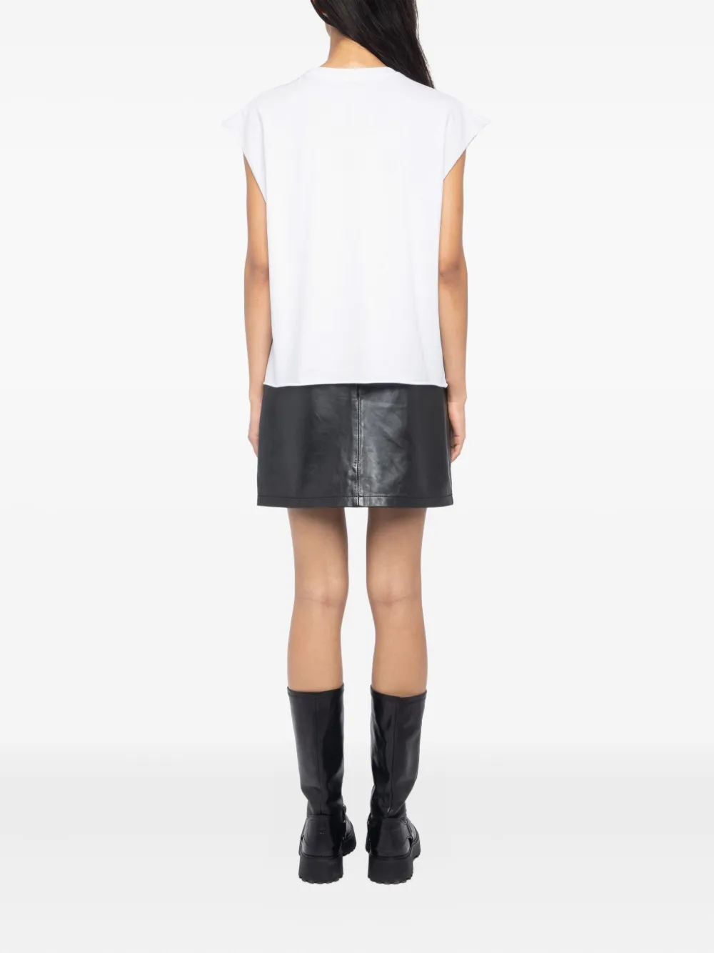 Zadig&Voltaire Cloe cotton tank top Wit