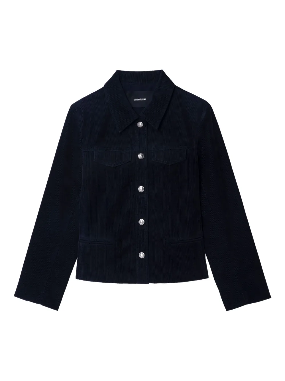 Zadig&Voltaire Liam corduroy jacket Blauw