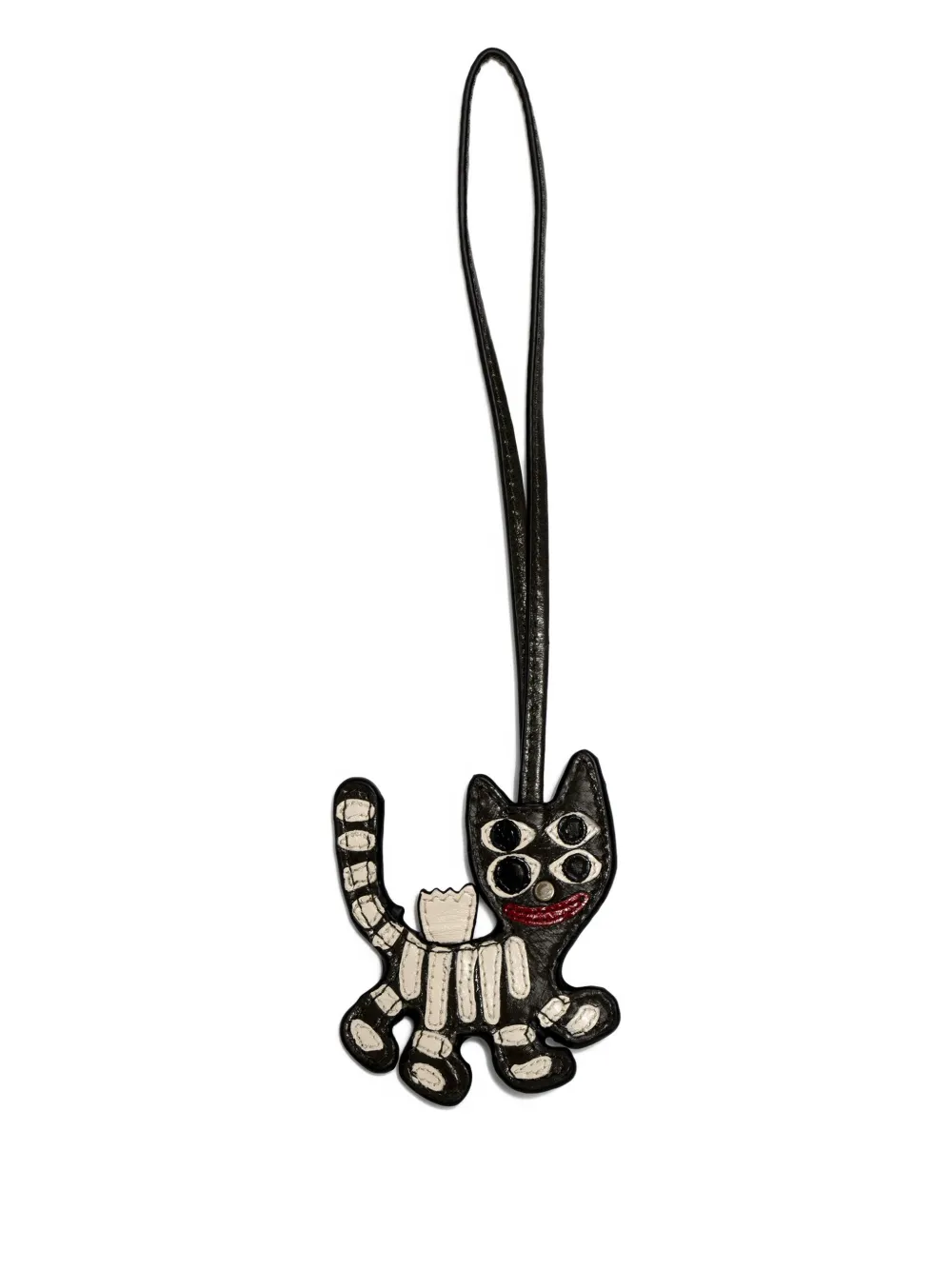 Zadig&Voltaire skeleton-cat keyring | Black | Image 1