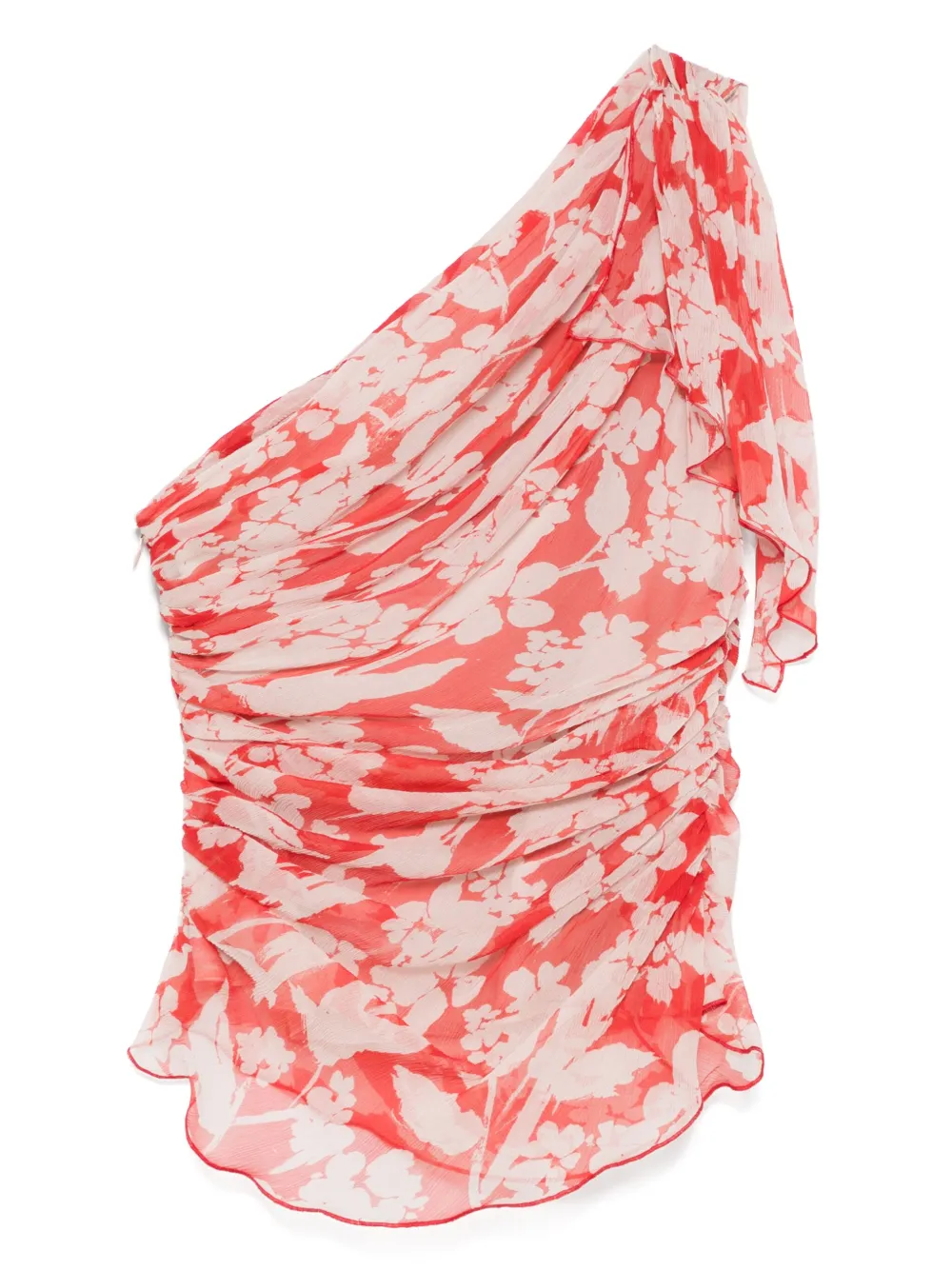 Victoria Beckham Asymmetrische top Rood