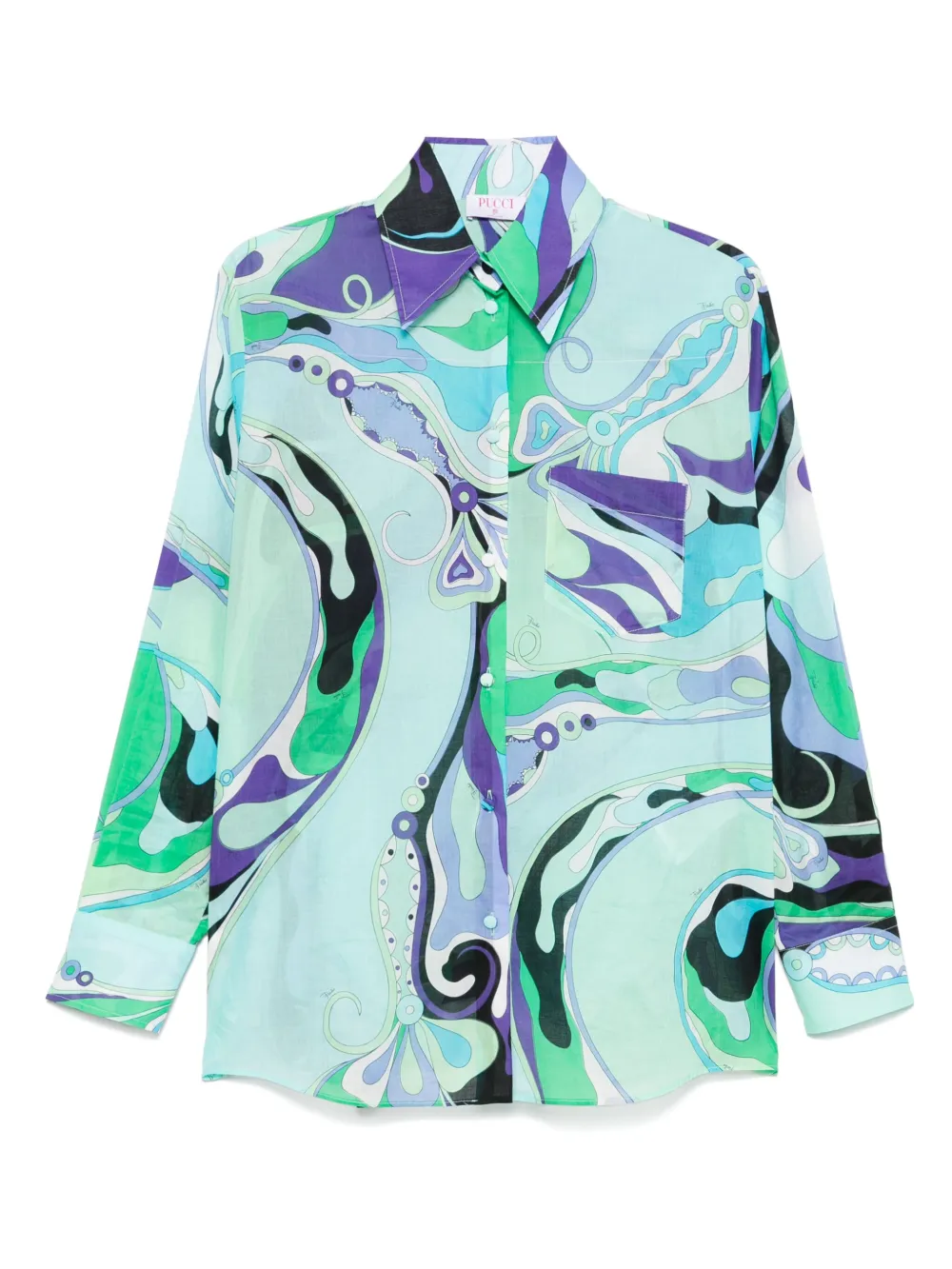 Pucci Orchidee-print Shirt