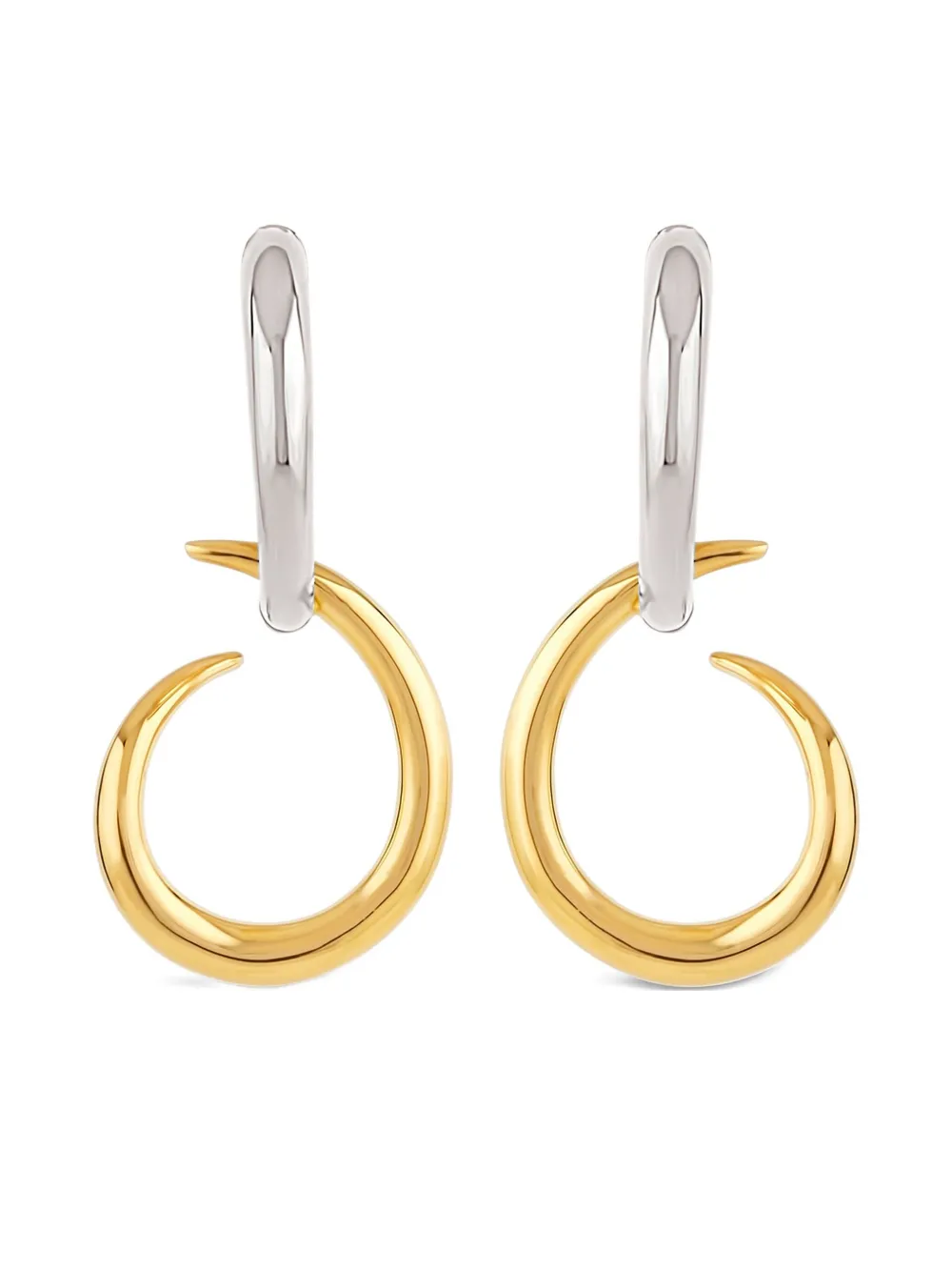 Dinny Hall Toro ドロップピアス - シルバートーン Dinny Hall Toro ドロップピアス - シルバートーン