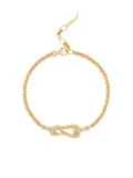 Dinny Hall 9K recycled gold Toro diamond bracelet
