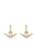 Dinny Hall 9K recycled gold Toro diamond earrings
