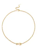 Dinny Hall Toro Lasso Lab-Created Diamond necklace - Gold