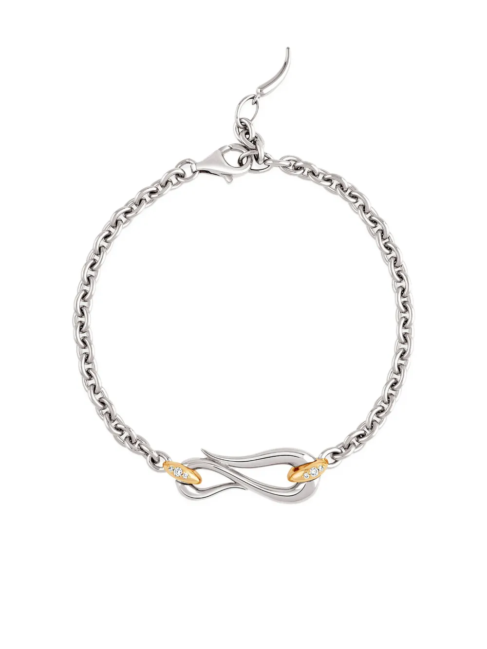 Dinny Hall Toro Lasso ブレスレット - シルバートーン Dinny Hall Toro Lasso ブレスレット - シルバートーン