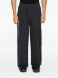 44 LABEL GROUP cotton track pants - Black