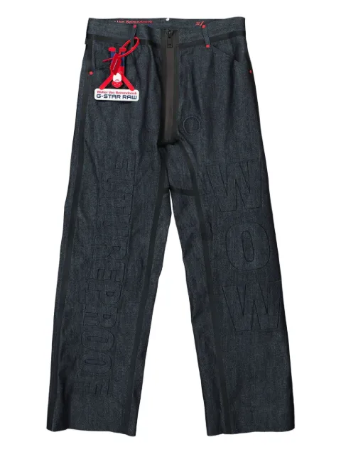 Walter Van Beirendonck x G-Star Raw embellished jeans