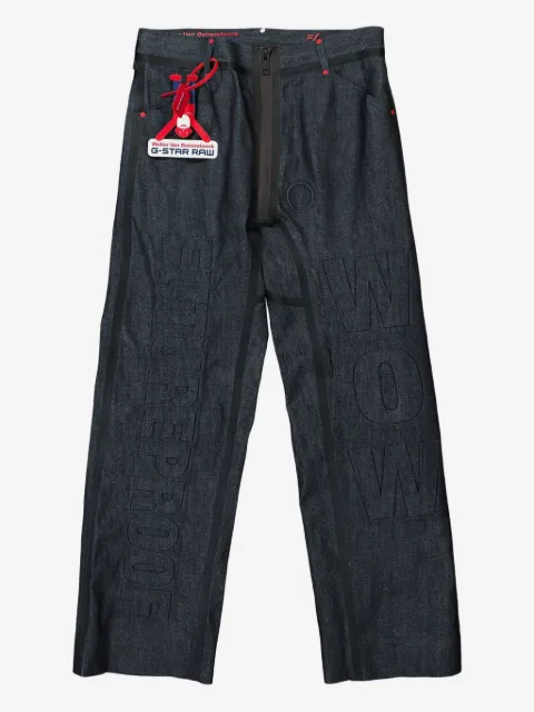 Walter Van Beirendonck x G-Star Raw embellished jeans
