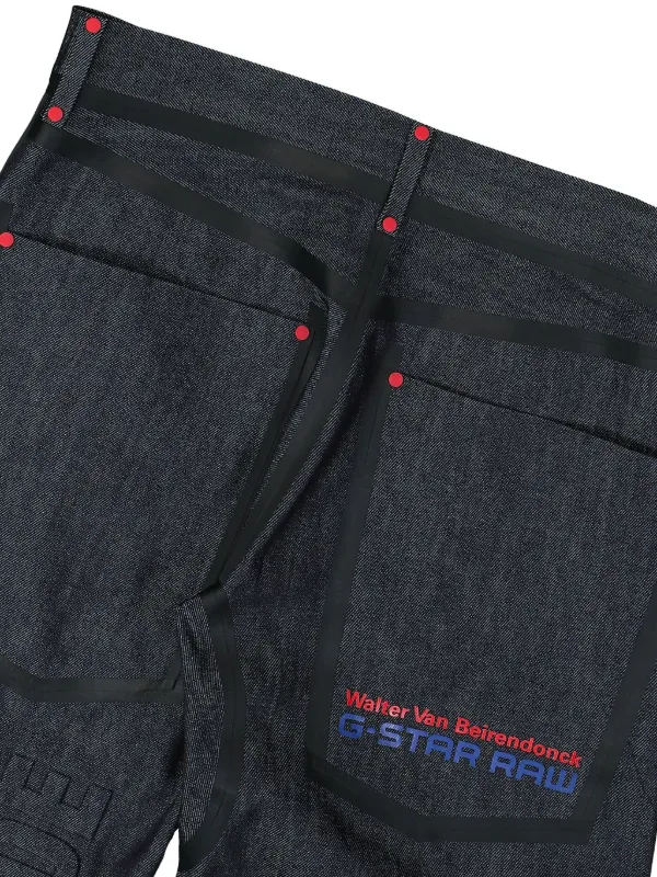 Walter Van Beirendonck x G-Star Raw Verfraaide Jeans | Blauw