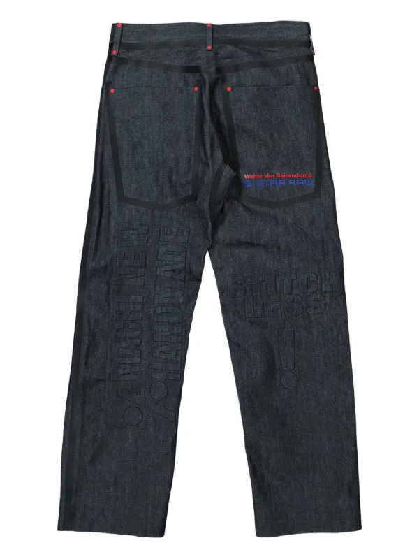 Walter Van Beirendonck x G-Star Raw Jeans Con Decorazione | Blu