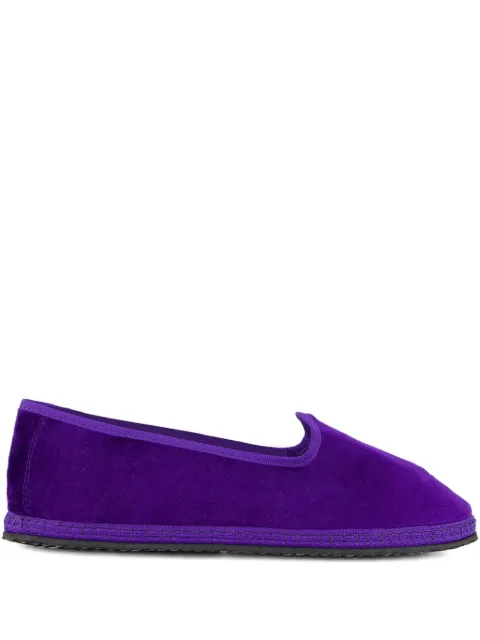 PIEDATERRE Modigliani velvet loafers