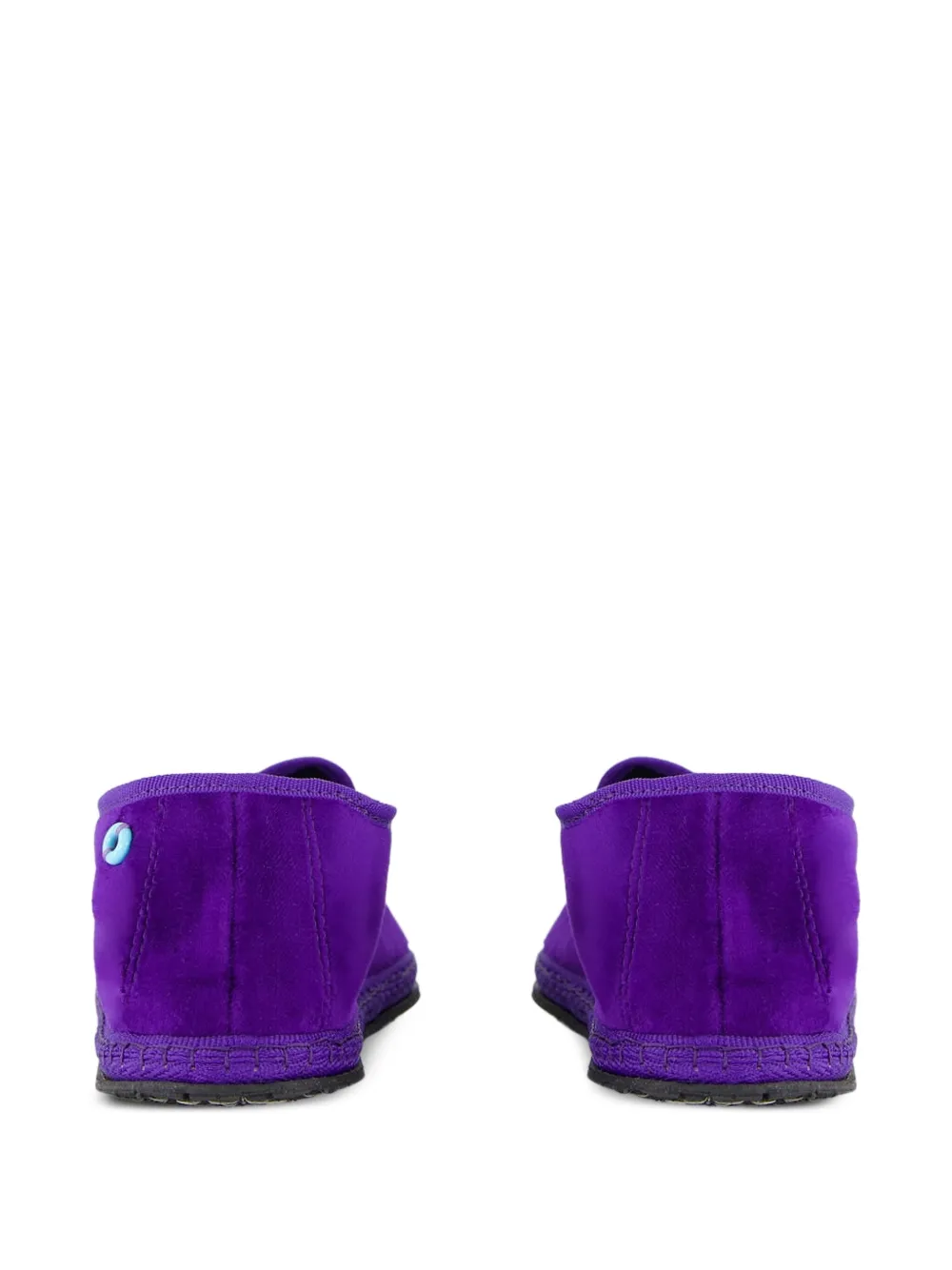 Piedaterre Modigliani Velvet Loafers In Purple