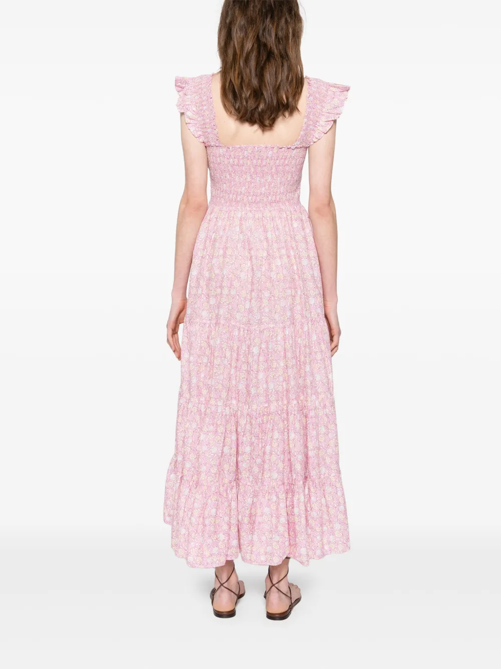 Rixo Kendall maxi-jurk Roze