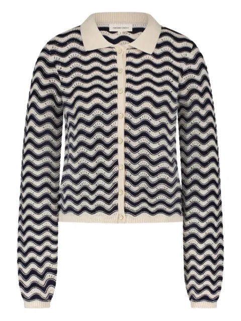 Fabienne Chapot Caro zigzag-patterned cardigan