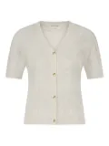 Fabienne Chapot jacquard cardigan - Neutrals