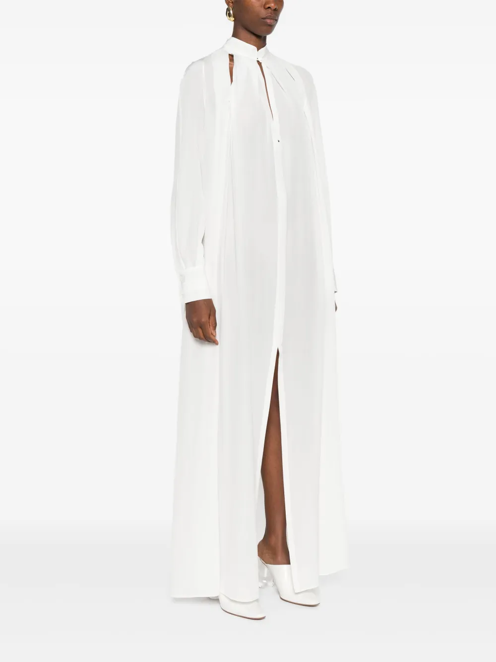 Kiton Zijden jurk Wit