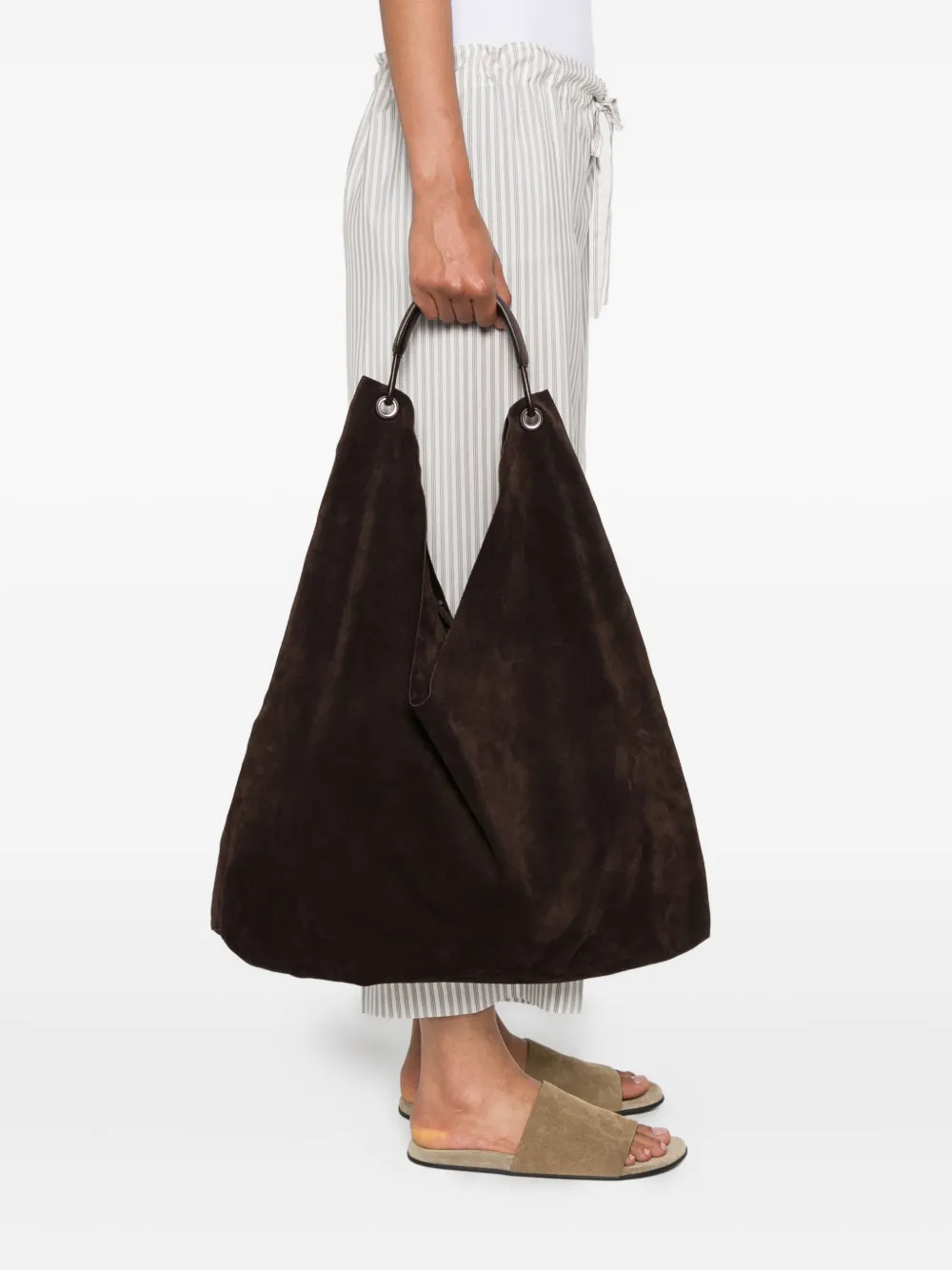 The Row Bindle Three tote bag Bruin