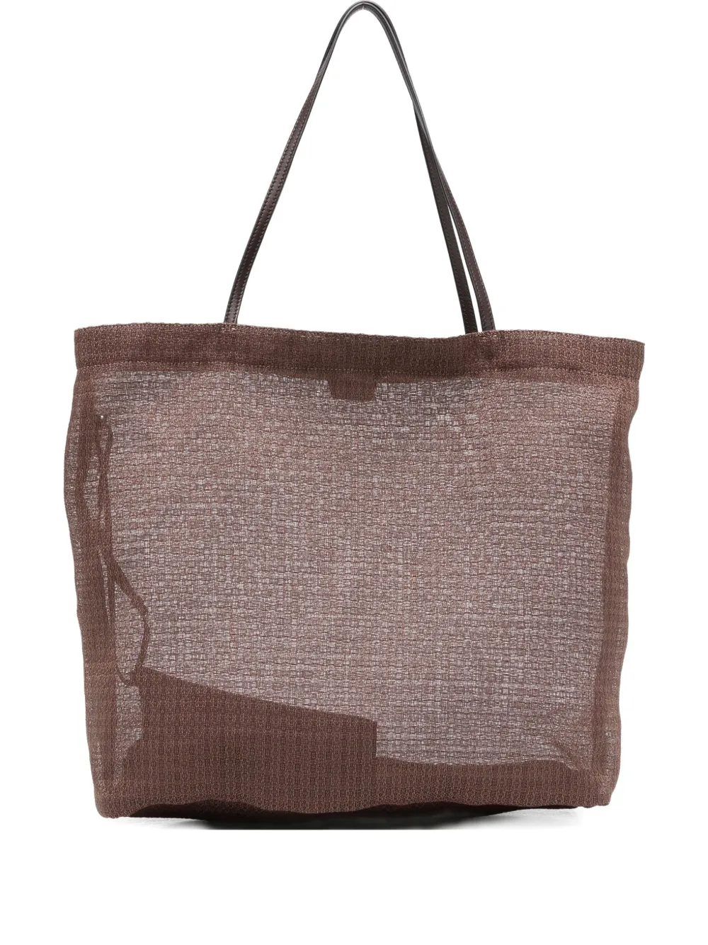 The Row Barn mesh tote bag Bruin