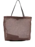 The Row Barn mesh tote bag - Brown