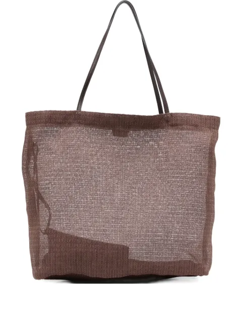 The Row Barn mesh tote bag
