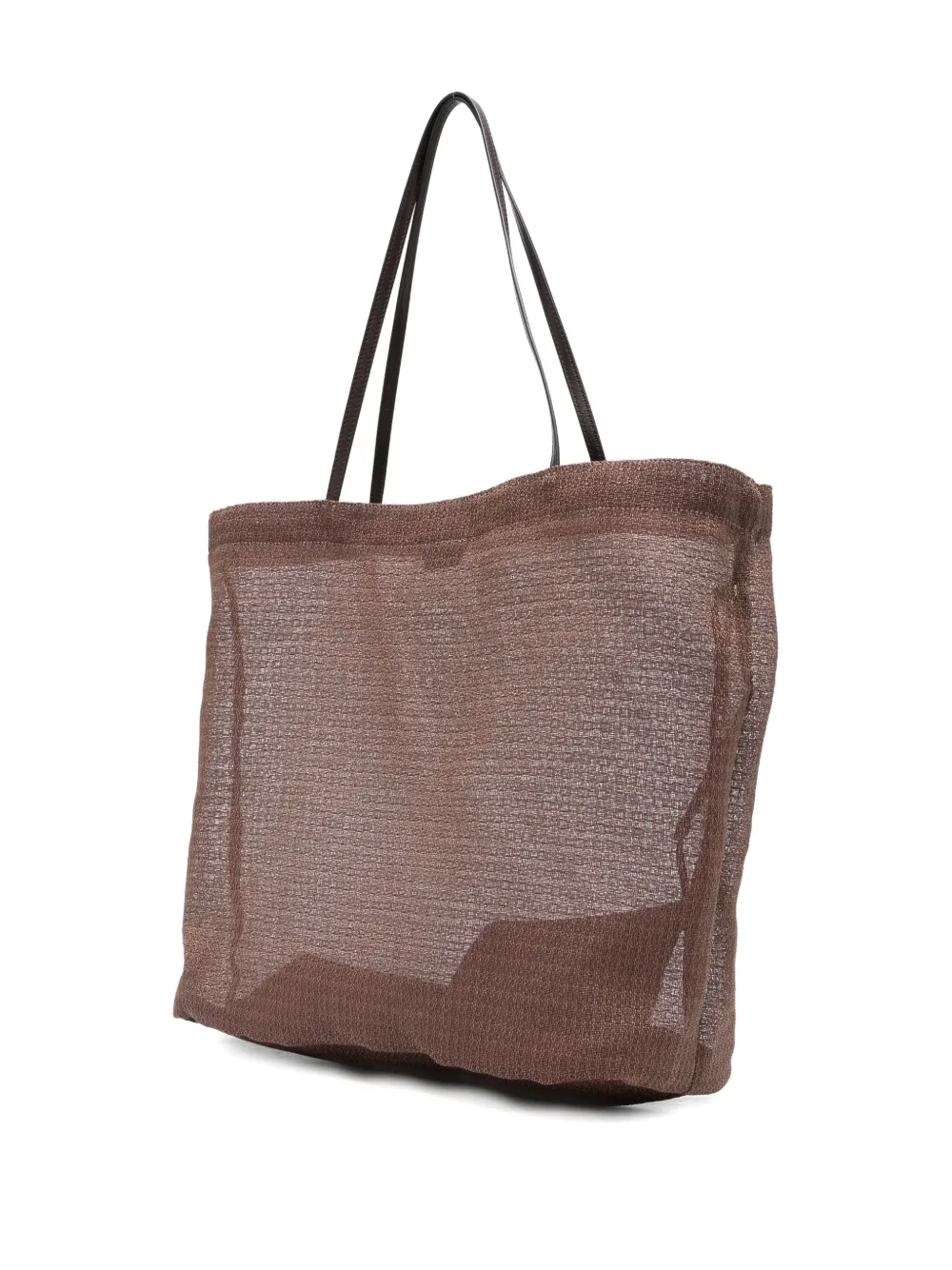 The Row Barn mesh tote bag Bruin