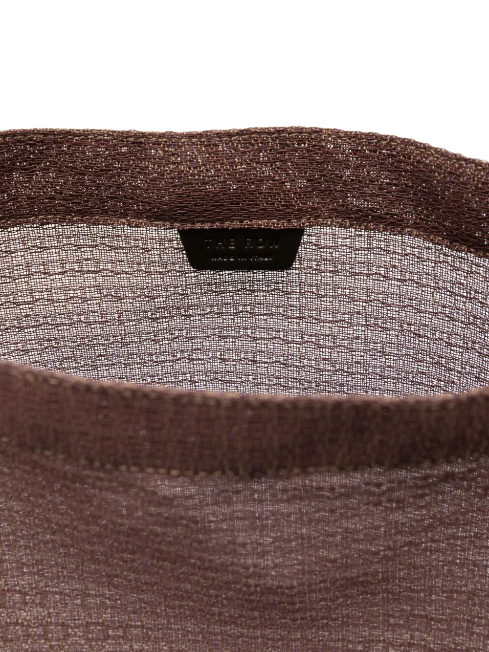 The Row Barn mesh tote bag Bruin