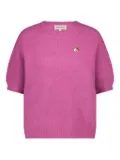 Fabienne Chapot logo-embroidered top - Pink