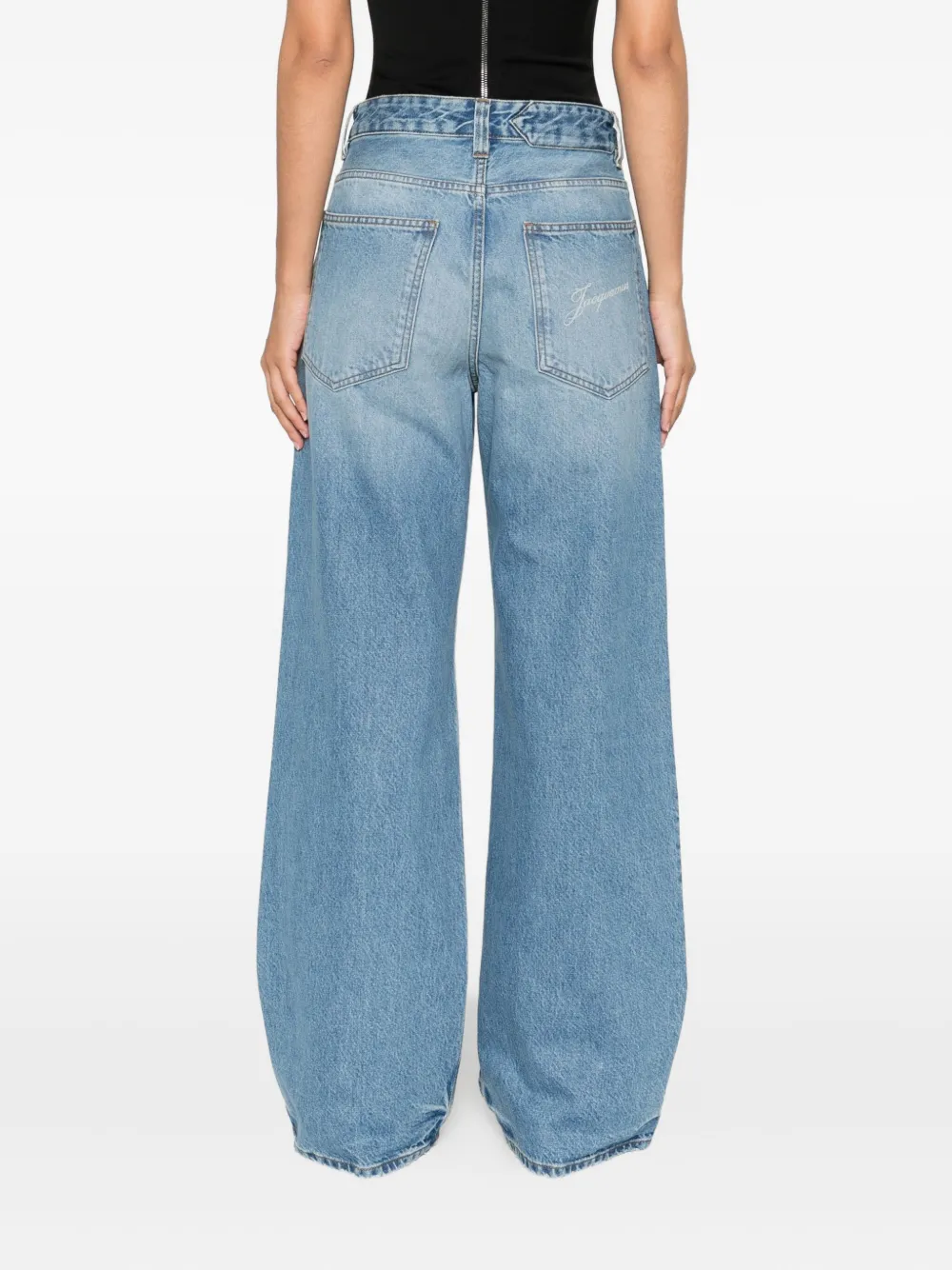 Jacquemus Le de Nîmes Jeans Blauw