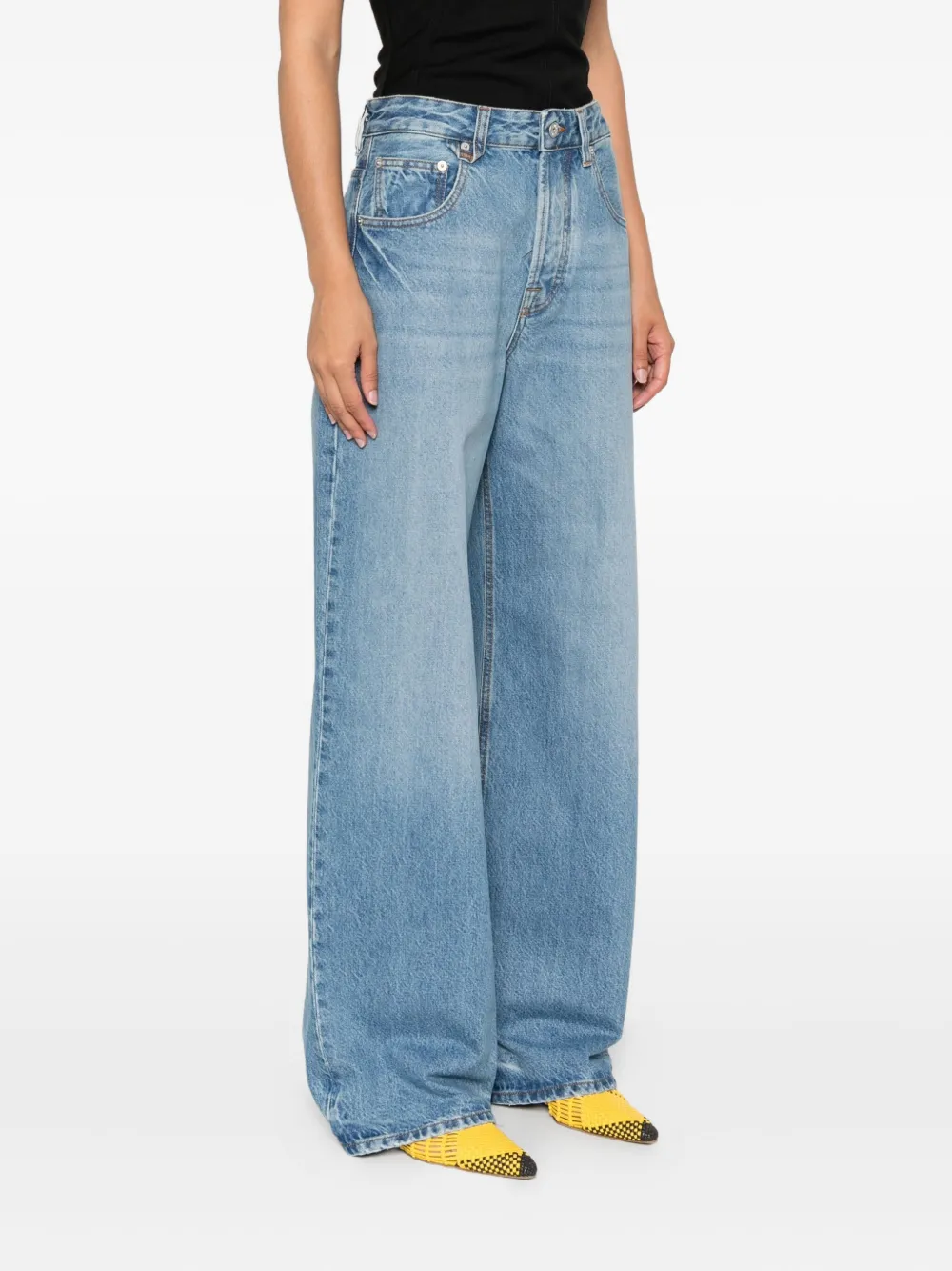Jacquemus Le de Nîmes Jeans Blauw