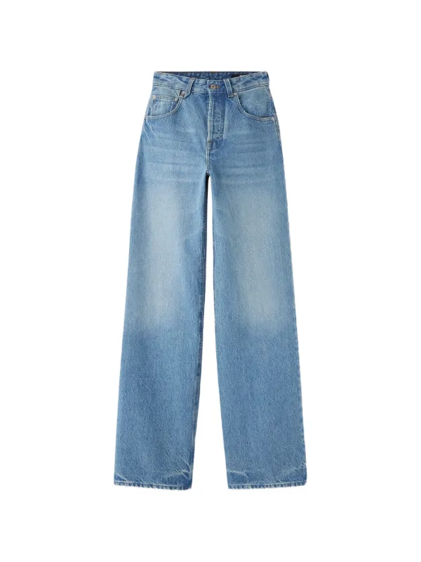 Jacquemus The Wide de-Nîmes デニムパンツ | ブルー | FARFETCH JP