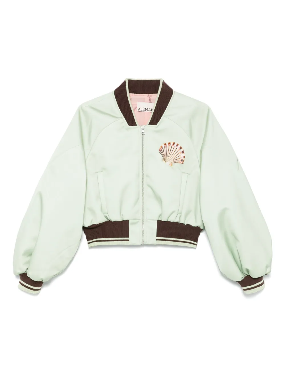 x Sam Pauletto cropped bomber jacket