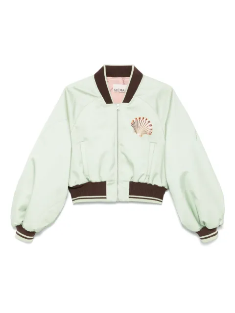 ALEMAIS x Sam Pauletto cropped bomber jacket
