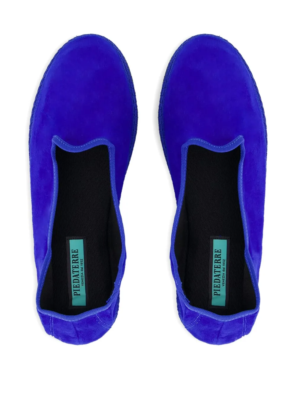 Piedaterre Modigliani Cotton Loafers In Blue