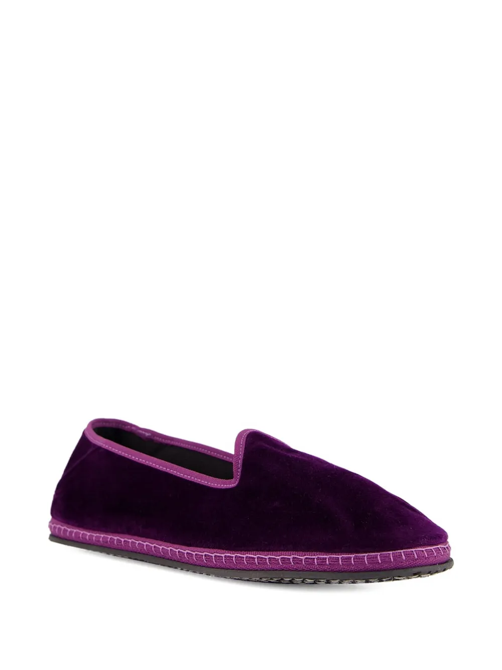 PIEDATERRE Modigliani fluwelen slippers - Paars
