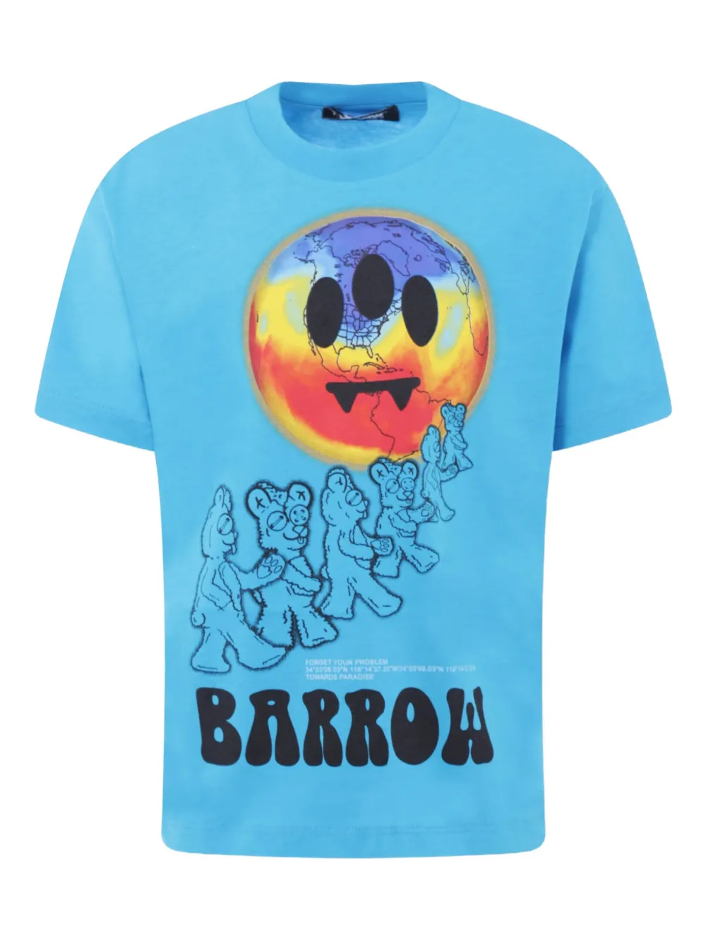 Barrow kids Special Planet T-shirt Blauw