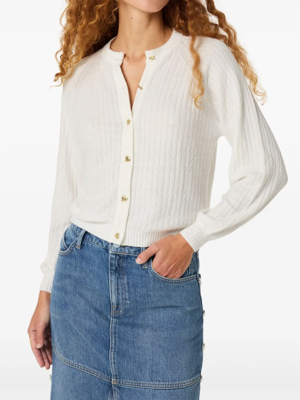Fabienne Chapot Charlotta ribbed button-up cardigan | Cardigans | Image 2