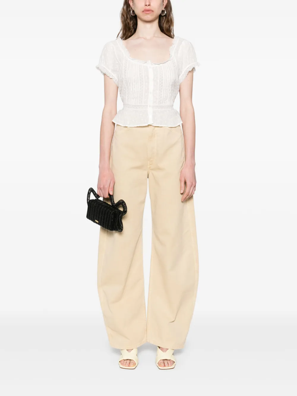 Rixo Sandi top - Wit