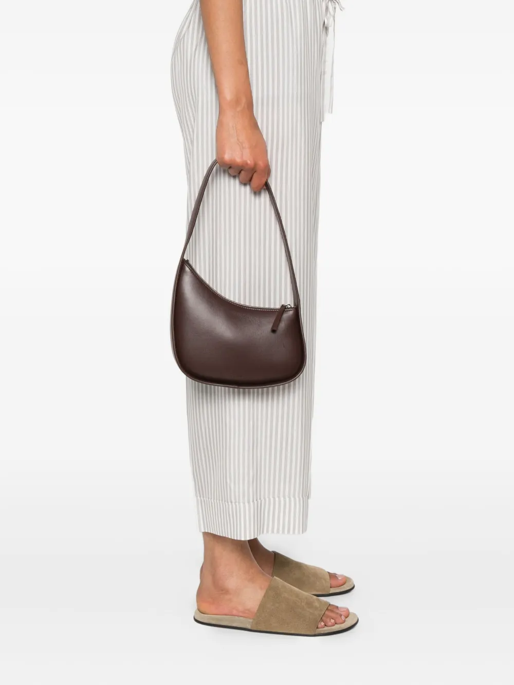 The Row Half Moon shoulder bag Bruin