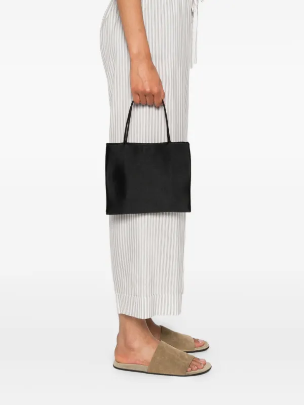 ★THE ROW★関税込♪日本完売♪Cecily シルク ハンドバッグ Cecilyシルク ミニトートバッグ ブラック – The Row