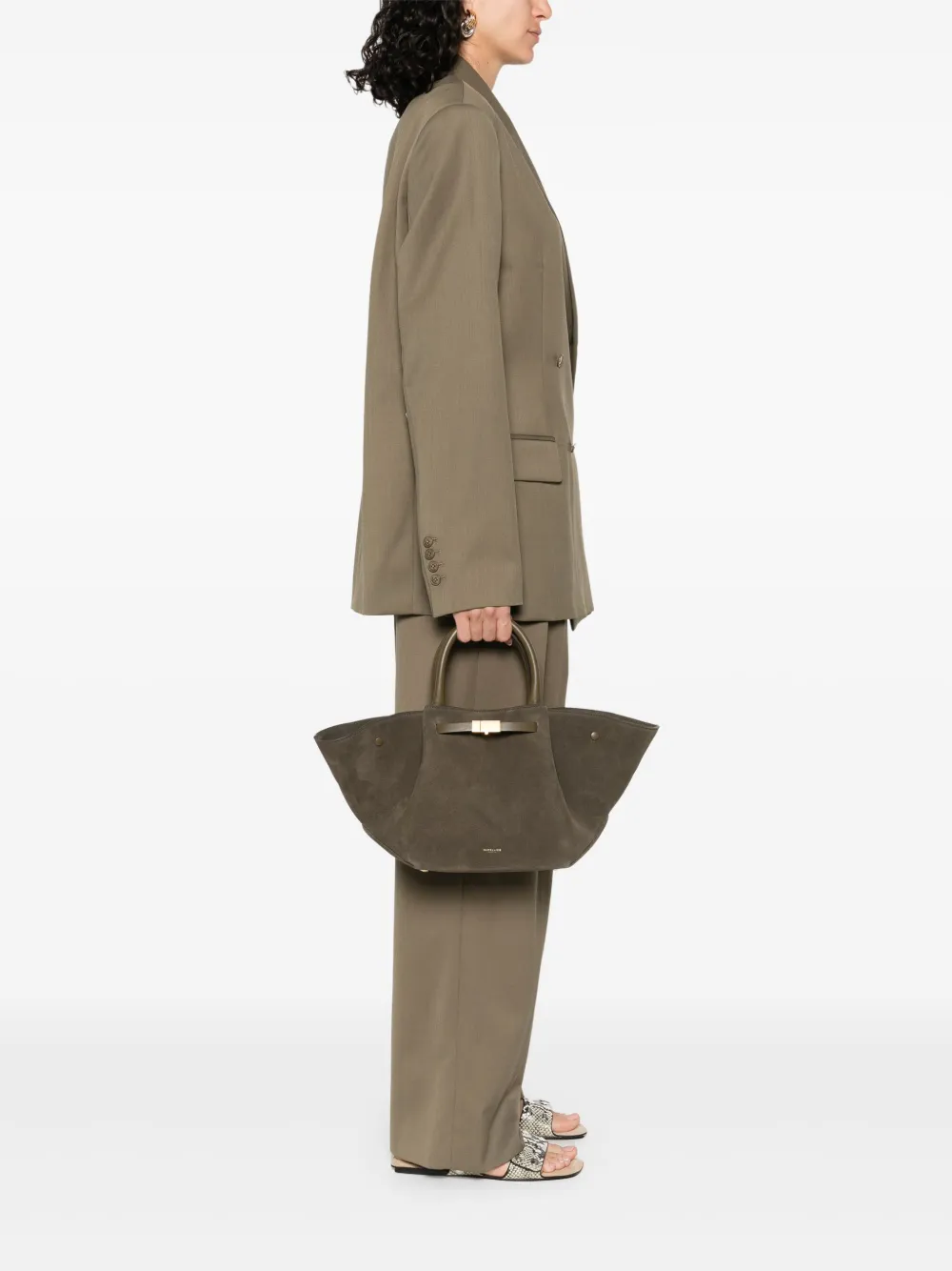 DeMellier The Midi New York tote bag - Groen