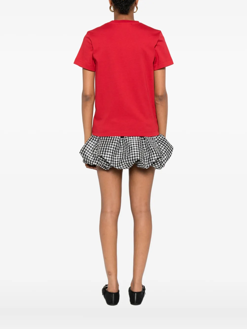Jacquemus Le T-shirt Gros Grain T-shirt Rood