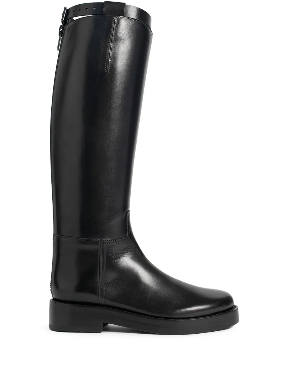Ann Demeulemeester Stan knee-high biker boots Black