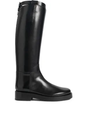 ANN DEMEULMEESTER ロングブーツ ANN DEMEULEMEESTER アンドゥムルメステール 125-2806