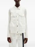Ann Demeulemeester Juliette waistcoat - White