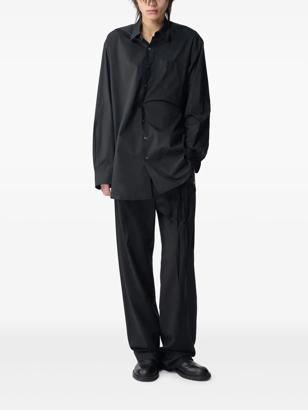 Ann Demeulemeester poplin cotton shirt | Image 2