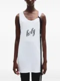 Ann Demeulemeester Seva printed tank top - White