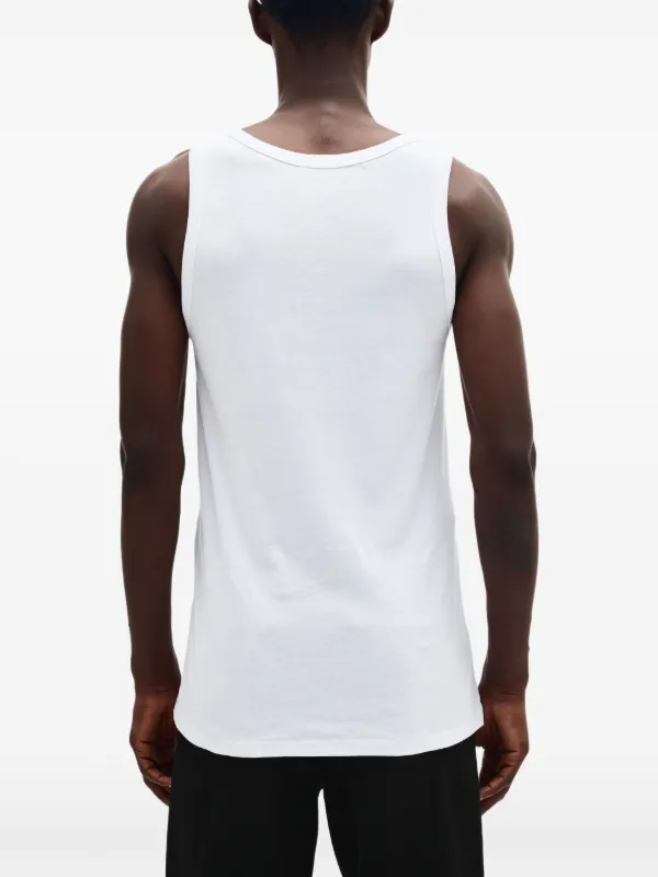 ANN DEMEULEMEESTER タンクトップ Mara Wrinkled Cropped Tank Top – Ann Demeulemeester