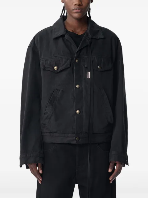 Ann Demeulemeester chamarra de mezclilla Marthe