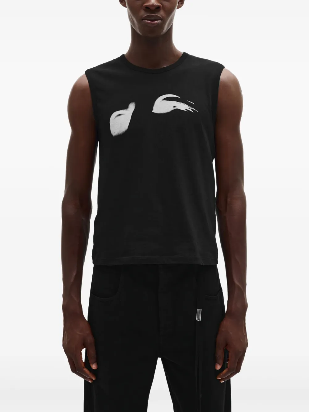 Ann Demeulemeester Graphic-print Tank Top